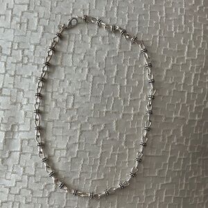 Premier Design silver tone necklace